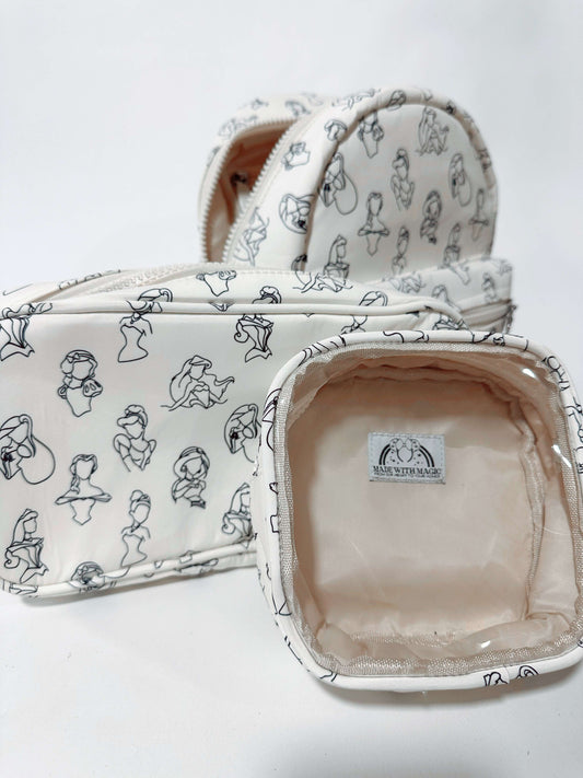 Princess Mini Backpack + Packing Cubes